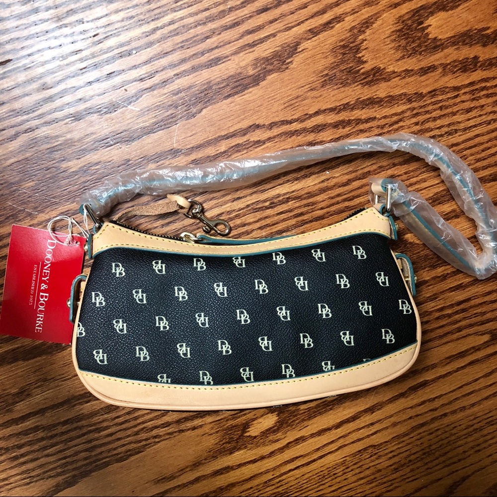 Dooney and Burke leather handbag black